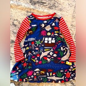 Mini Boden - Under The Sea Dress 6/7 GUC